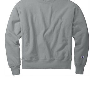 Champion Men's Saltwater Blue Crew neck Sweatshirt